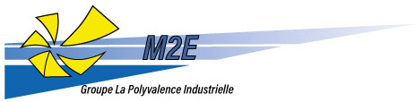 Logo M2E — Mécanique générale et usinage de précision